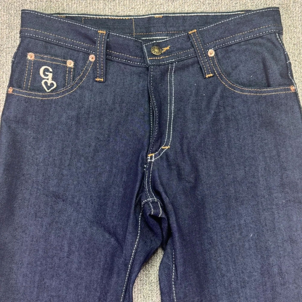 Branded Denim Gracie Women's High Rise Bootcut Jeans Dark Wash Tall 30X36